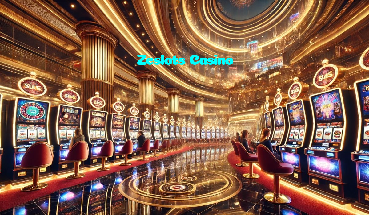 Zeslots Casino casino presented on mobile device in Pakistan with slots and live games